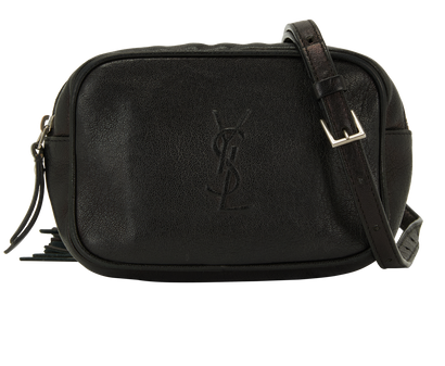 Tassel Belt Bag, &pound;450, Handbags, Black, Leather, Front view